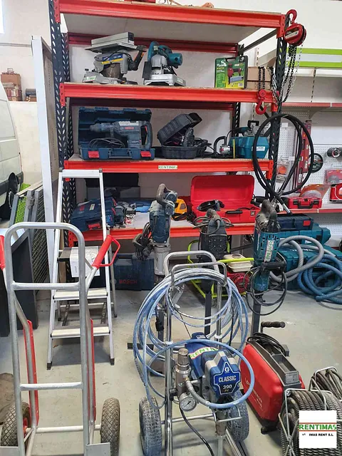 Rentimas Alquiler Andamios maquinaría construcción